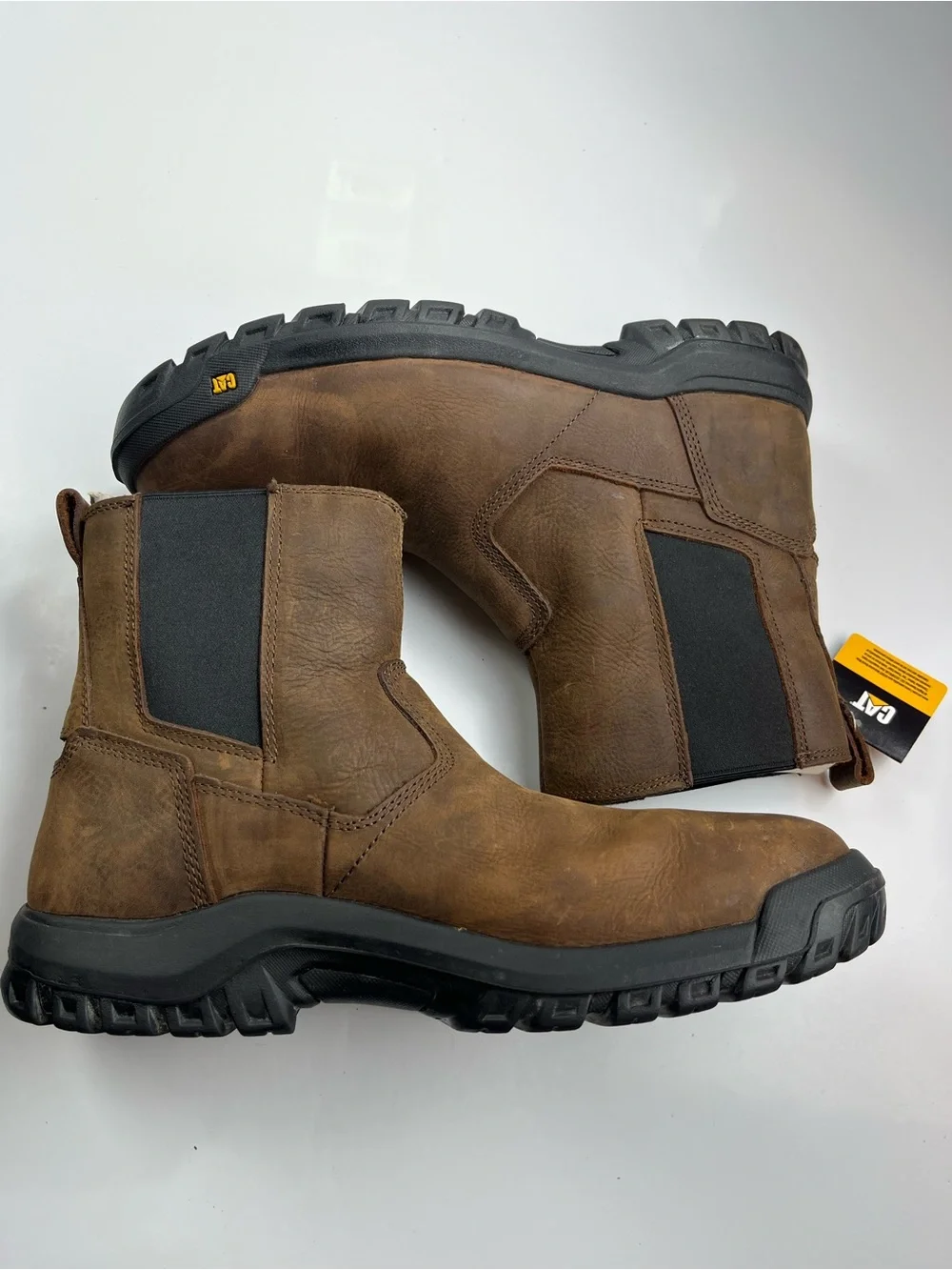 Caterpillar Men's Wheelbase Steel Toe Work Boot  Size 11.5